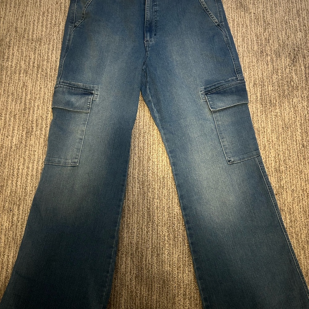 Vintage America Blue Flare & Wide Leg Jeans